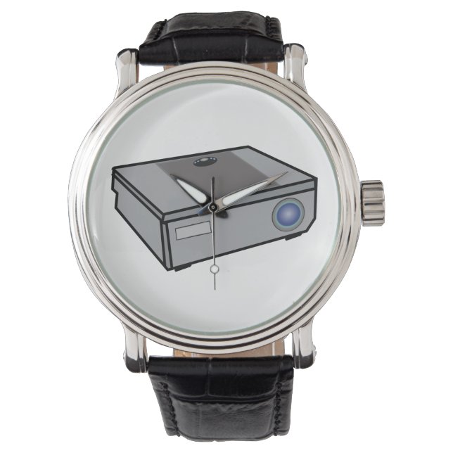 ビデオプロジェクタ 腕時計 (正面)