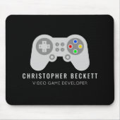 ビデオモダンゲーム開発者，デザイナー マウスパッド (正面)