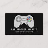 ビデオモダンゲーム開発者,デザイナー 名刺 (正面)