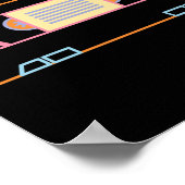 ビデオヴィンテージ旧スクール80S 90Sレトロ ポスター (角)