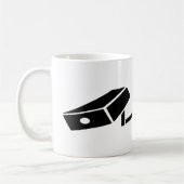 ビデオ監視のマグ コーヒーマグカップ (左)