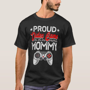 ビデオ誇りを持ったゲームママの日スポーツ愛好家Ma Tシャツ