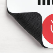 ビデオ通話、自宅から作業、あなたはミュート マウスパッド (コーナー)