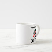 ビデオ通話、自宅での作業、あなたはミュート エスプレッソカップ (正面右)