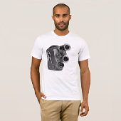 ビデオ・カメラ Tシャツ (正面フル)