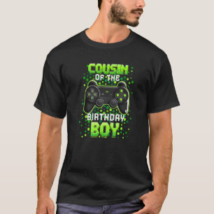 ビデオGamer Biにマッチする誕生日少年のいとこ Tシャツ