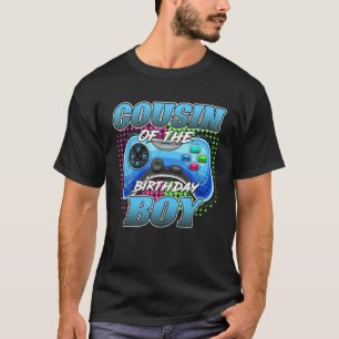 ビデオGamer Biにマッチする誕生日少年のいとこ Tシャツ