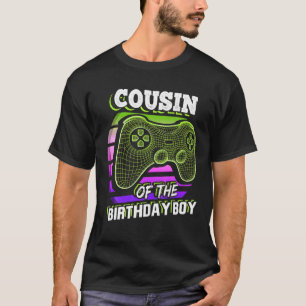 ビデオGamer Paに一致する誕生日少年のいとこ Tシャツ