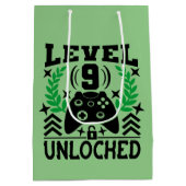 ビデクールオゲーマー第9回誕生日パーティー ミディアムペーパーバッグ (裏面)