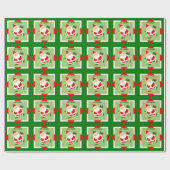 ビデパーソナライズされたオゲーマーホリデーギフト ラッピングペーパー (フラット)