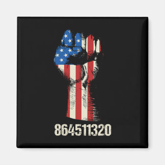 ビデンのための投票Tシャツ 8645 トランプ 864511320 マグネット