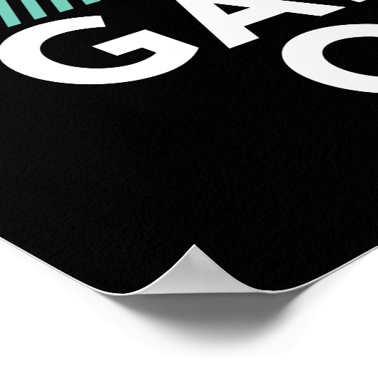 ビデ保オゲーム用ポスターのゲームギーク ポスター (角)