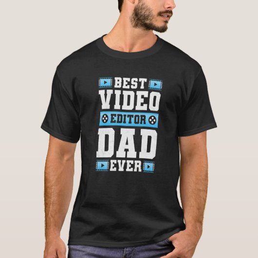 ビデ最高のオエディタパパEver Father's Day Tシャツ (正面)