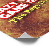 ビデ熱狂するオゲームギーク – 怒り実在!ポスター ポスター (角)