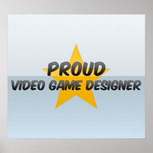 ビデ誇りを持ったオゲームデザイナー ポスター