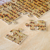 ビトゥルヴィアンマンレオナルドダヴィンチアンティークパーチメント ジグソーパズル (側面)