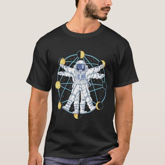 ビトゥル宇宙飛行士 Tシャツ (正面)