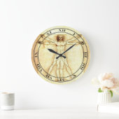 ビトルビアン人時計 ラージ壁時計 (ホーム)