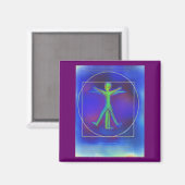 ビトルビアン宇宙エイリアン磁石 マグネット (正面/裏面)