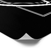 ビトルビアン骨格 ポスター (角)