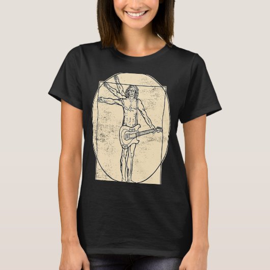 ビトルヴィアンマンギターギタリスト Tシャツ (正面)