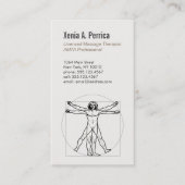 ビトルヴィアンマンスポーツマッサージセラピスト1 名刺 (正面)