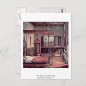 ビトーレ・カルパッチオの聖なる夢 ポストカード (正面/裏面)