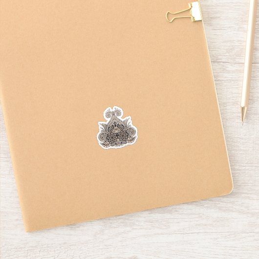 ビニおもしろいルデカール車.壁。ウィンドウ。 シール (ノートブック)