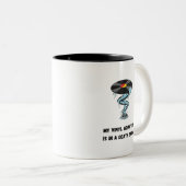 ビニおもしろいル中毒スパイラル | レコードコレクター ツートーンマグカップ (正面右)