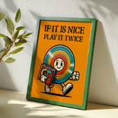 ビニもしーのマスコット遊アートが2倍よ ポスター