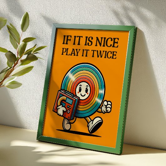 ビニもしーのマスコット遊アートが2倍よ ポスター