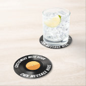 ビニカスタマイズル記録円紙コースター ラウンドペーパーコースター (インサイチュ)