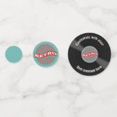 ビニカスタマイズーレコードレトロ コンフェッティ (正面)