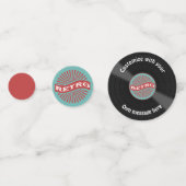 ビニカスタマイズーレコードレトロ コンフェッティ (裏面)