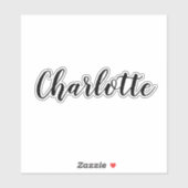 ビニパーソナライズされたルデカール名前をカスタムするシール シール (シート)