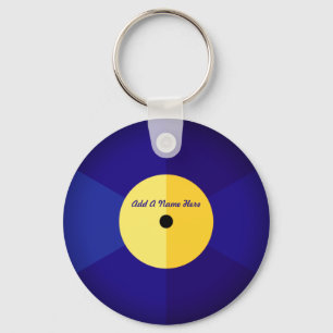 ビニパーソナライズされたルレコード キーホルダー