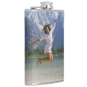 ビニパーソナライズされたル包まれたフラスコ フラスク (右)