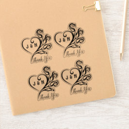 ビニパーソナライズされたーのステッ澄んカーに感謝 シール