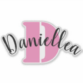 ビニパーソナライズされたー澄んル名ラベル シール (正面)