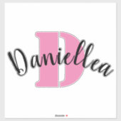 ビニパーソナライズされた澄んル荷物の名前シール シール (シート)