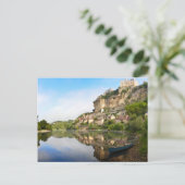 ビニャック・エ・カゼナックとドルドーン川のはがき ポストカード (スタンド正面)