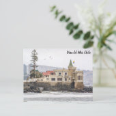 ビニャデルマール，チリ，エルカスティーリョウルフ ポストカード (スタンド正面)