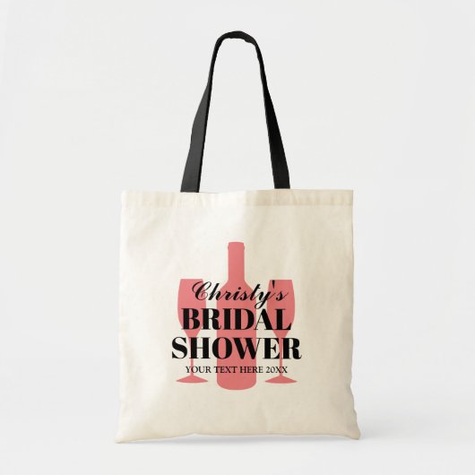 ビニヤードワイナリー収集ブライダルシャワートートバッグ トートバッグ (正面)