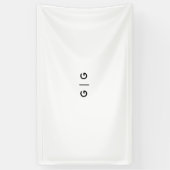 ビニルバナー、90cm×150cm 横断幕 (縦)