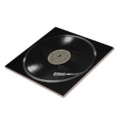 ビニルヴィンテージレトロレコードデザイン タイル (側面)