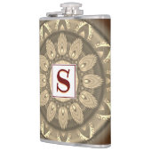 ビニル包まれたお尻フカスタムラスコセピアサイケデリア フラスク (左)