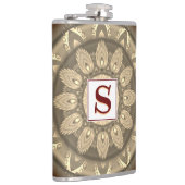 ビニル包まれたお尻フカスタムラスコセピアサイケデリア フラスク (右)