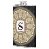 ビニル包まれたお尻フカスタムラスコセピアサイケデリア フラスク (左)