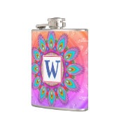 ビニル包まれたお尻フラスコサイケデリア フラスク (左)