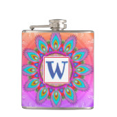 ビニル包まれたお尻フラスコサイケデリア フラスク (正面)